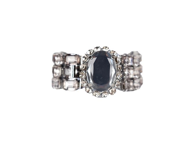 Mehrschichtiges Armband mit Strasssteinen von Miu Miu - Ansicht 4