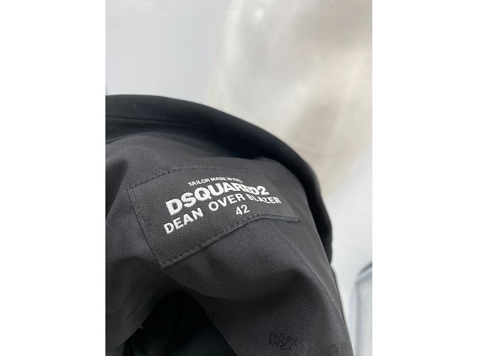Dsquared2 Jacken T.IT 42 Wolle Schwarz - Ansicht 6