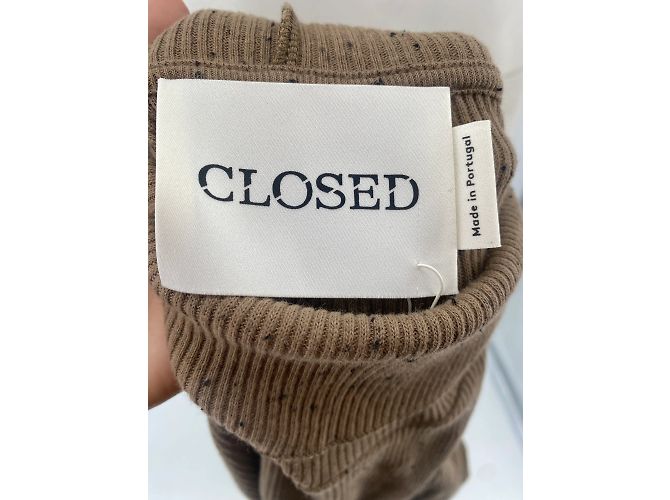 Closed Geschlossene Strickware T. International S Baumwolle Kamel - Ansicht 4