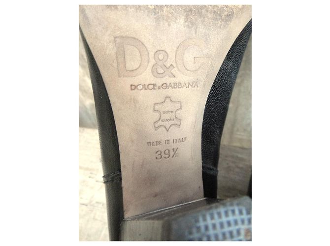 Dolce & Gabbana botines p 40,5 Negro - vista 6