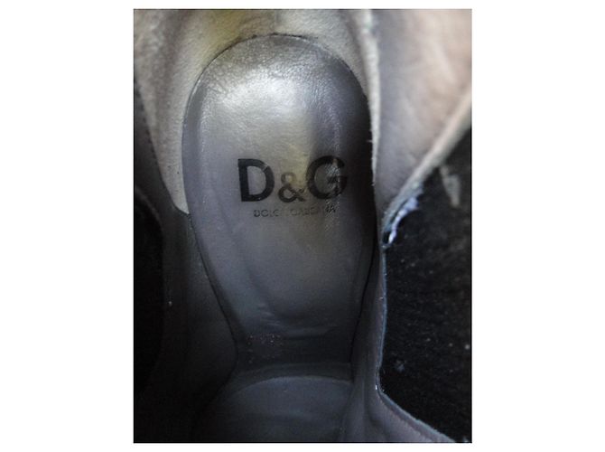 Dolce & Gabbana botines p 40,5 Negro - vista 7