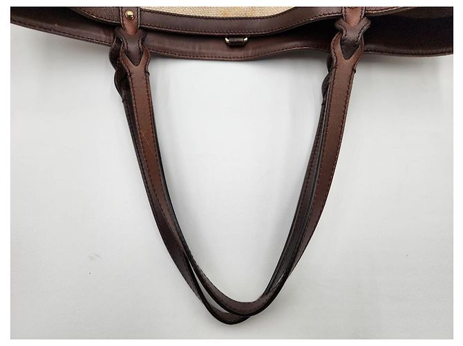 Gucci Leinen-Einkaufstasche mit Beutel - Ansicht 11