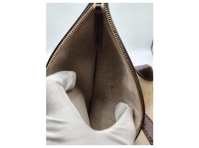 Gucci Leinen-Einkaufstasche mit Beutel - Ansicht 19