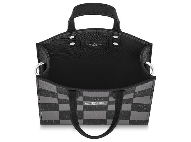 Louis Vuitton Sac Plat XS Nero in Pelle - vista 2