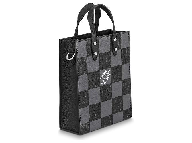 Louis Vuitton Sac Plat XS Nero in Pelle - vista 4