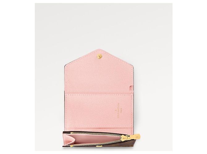 Louis Vuitton Zoe Geldbörse rosa Mono Canvas Pink - Ansicht 2