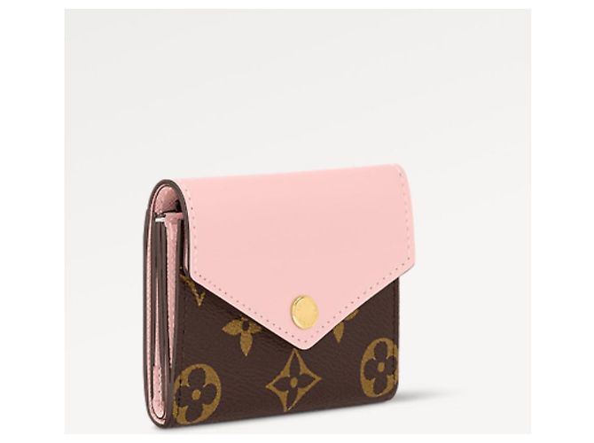Louis Vuitton Zoe Geldbörse rosa Mono Canvas Pink - Ansicht 3