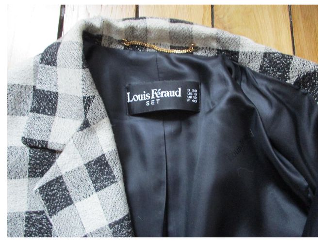 Louis Féraud Wolljacke, Taille 40. Mehrfarben - Ansicht 2