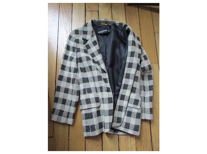 Louis Féraud Wolljacke, Taille 40. Mehrfarben - Ansicht 4