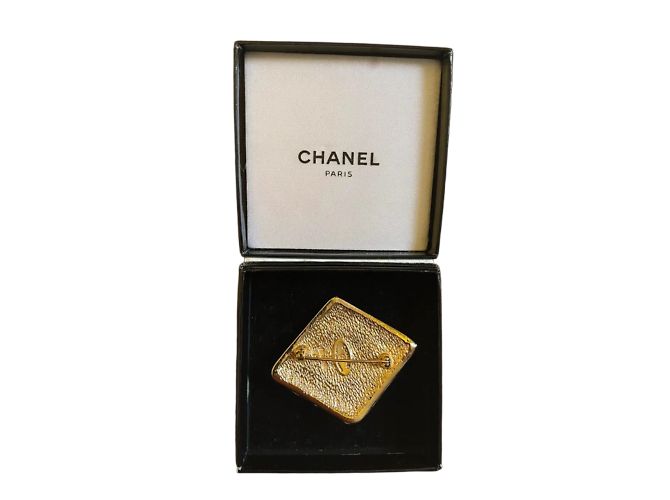 Spilla vintage Chanel D'oro - vista 2
