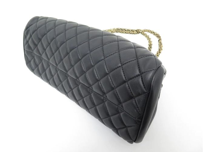 Borsa Mademoiselle Chanel Nero - vista 4