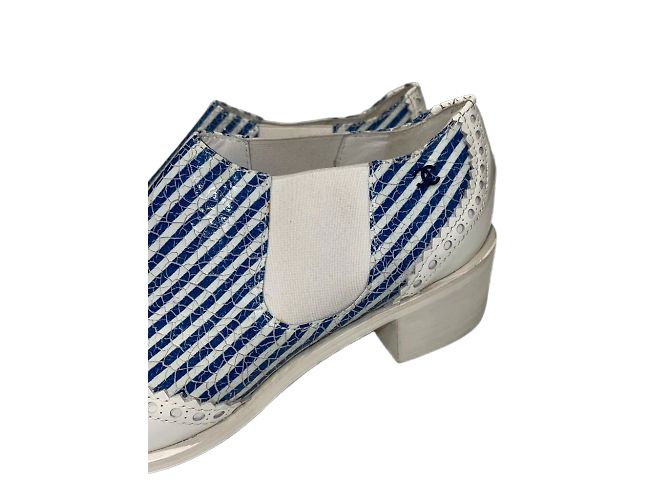 Bajos santiags Chanel 38 Azul - vista 2