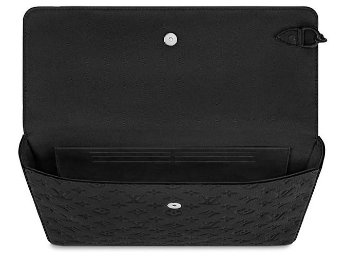 Louis Vuitton LV Pochette steamer neuf Noir - vue 4