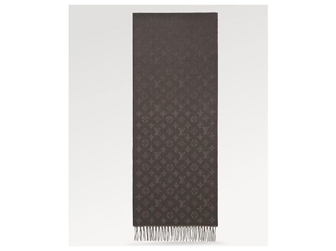 Louis Vuitton LV-Monogramm-Schal neu Braun - Ansicht 2