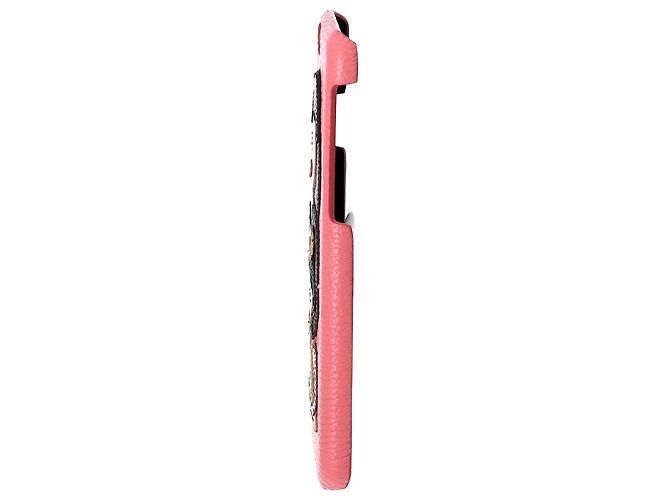Dolce & Gabbana Dolce&GabbanaIphone 6 Custodia per cellulare in pelle rosa - vista 2
