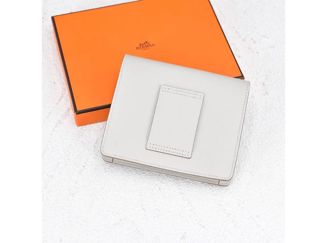 Hermès Evercolor Mini Sac Roulis 18 Weiß - Ansicht 3