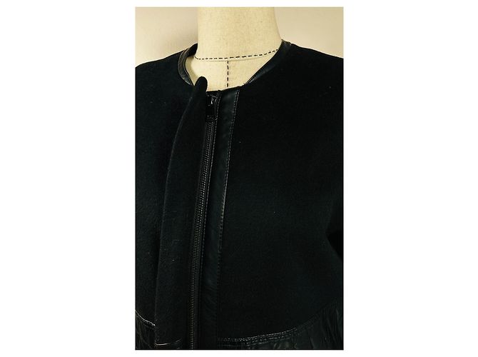 Autre Marque Abrigo Urbancode London Negro Lana - vista 5