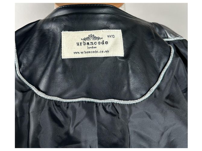 Autre Marque Abrigo Urbancode London Negro Lana - vista 7