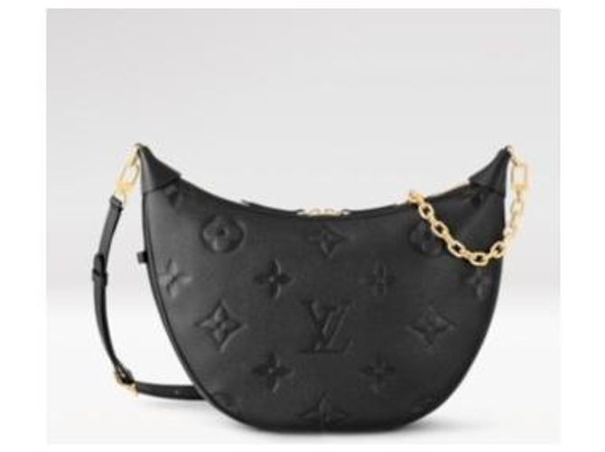 Louis Vuitton LV Loop in pelle nera nuovo Nero - vista 3