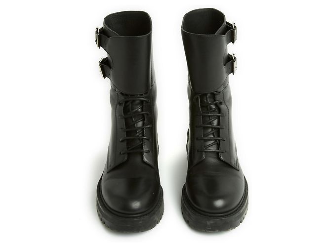 Dior D-Trap IT37.5 Pelle nera - vista 3