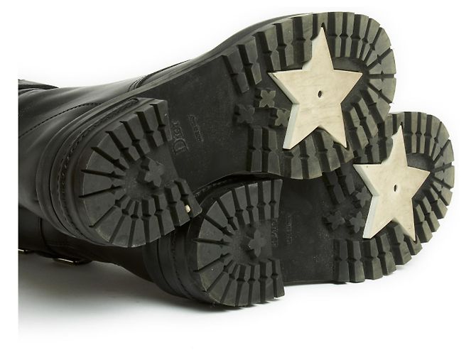 Dior D-Trap IT37.5 Pelle nera - vista 5