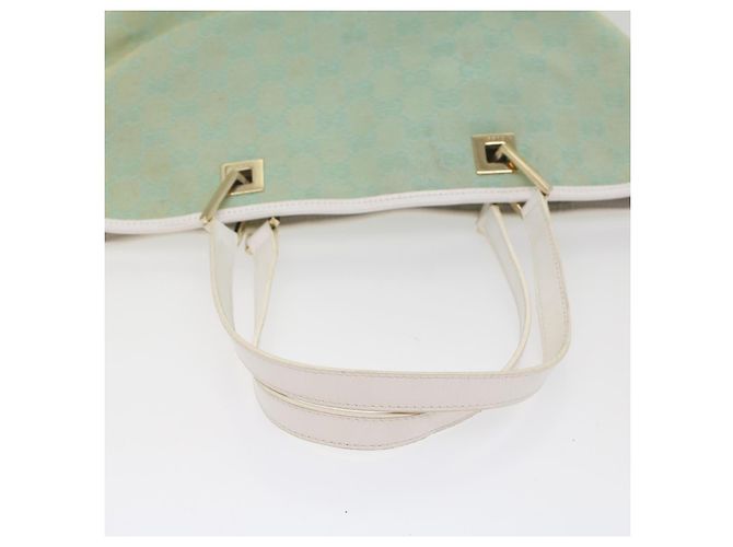 GUCCI GG Canvas Tragetasche Hellblau 002 1098 Auth ki3541 - Ansicht 7