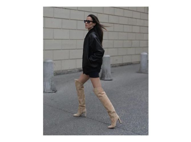 Autre Marque Botas MAISON SKORPIOS T.EU 38 Ante Beige - vista 4