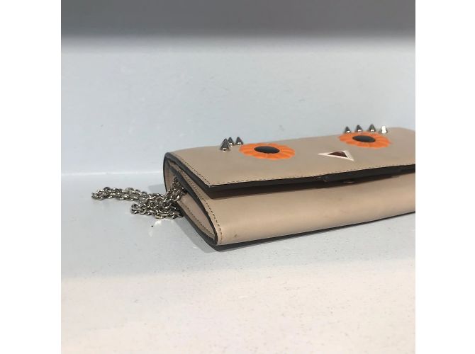 FENDI Wallets T.  Leather Beige - view 5