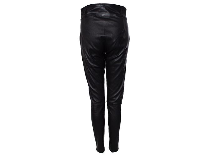 Autre Marque DNS, Schwarze Lederhose - Ansicht 2