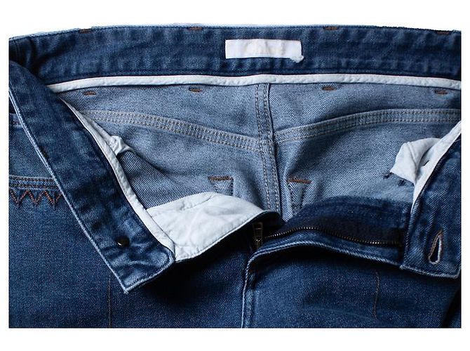 Chloé Jeans in cotone blu - vista 6