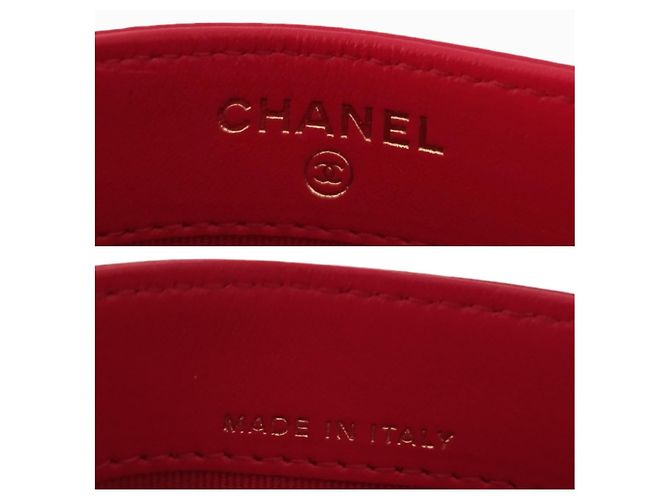 Portacarte Chanel della collezione 23S dolce cuore Rosso - vista 7