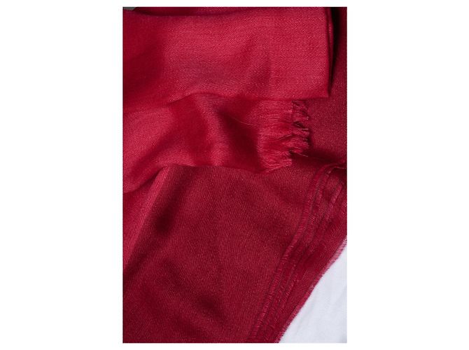 Autre Marque Alicia Adams Alpaca, sciarpa rossa Rosso - vista 4