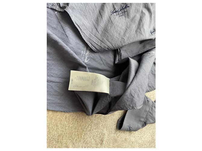 Camicia Louis Vuitton in cotone grigia XL Grigio - vista 5