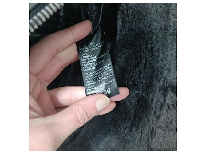 Chaqueta Ventcouvert de cuero gris - vista 5