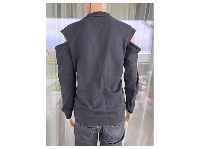 Philipp Plein Strickpullover aus Baumwolle Schwarz - Ansicht 2