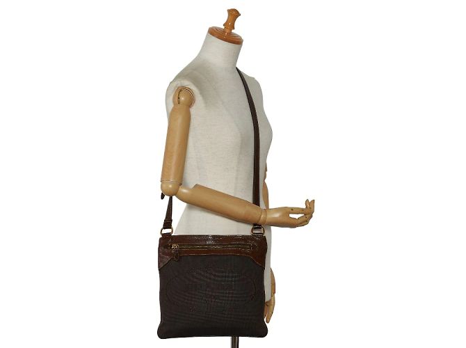Prada Umhängetasche mit Canapa-Logo - Ansicht 11