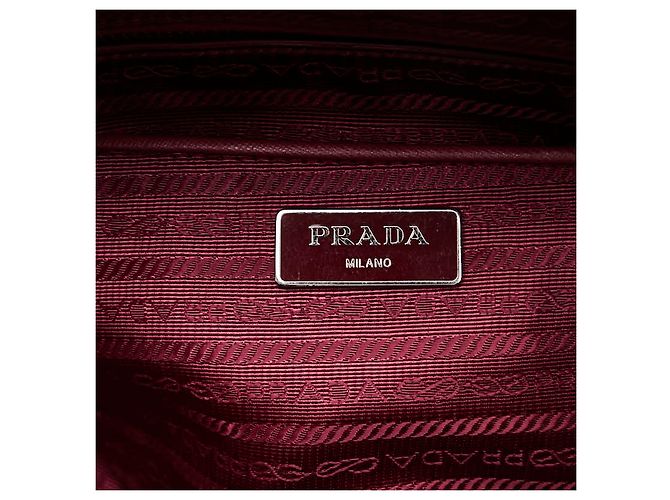Prada Tessuto Impuntu Bauletto Bag - view 12