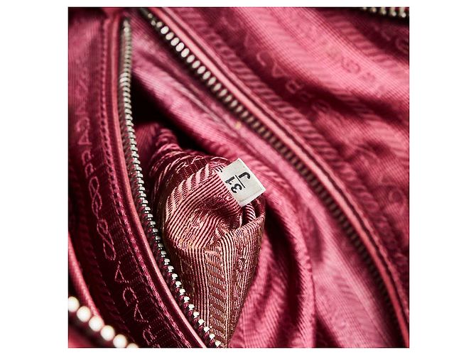 Prada Tessuto Impuntu Bauletto Bag - view 14
