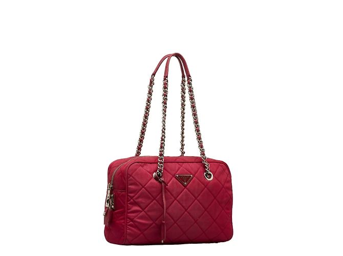 Prada Tessuto Impuntu Bauletto Bag - view 2