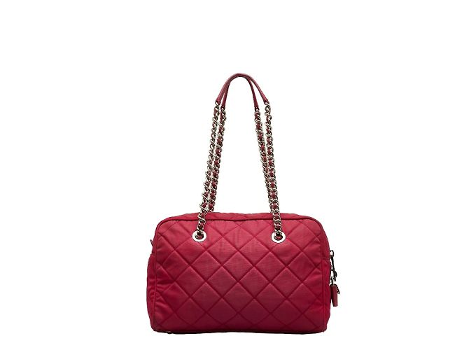Prada Tessuto Impuntu Bauletto Bag - view 3