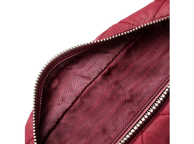 Prada Tessuto Impuntu Bauletto Bag - view 8