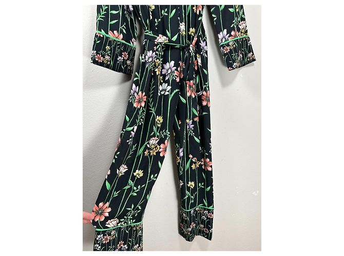 Bcbg Max Azria Geblümter Overall Polyester M Mehrfarben - Ansicht 3