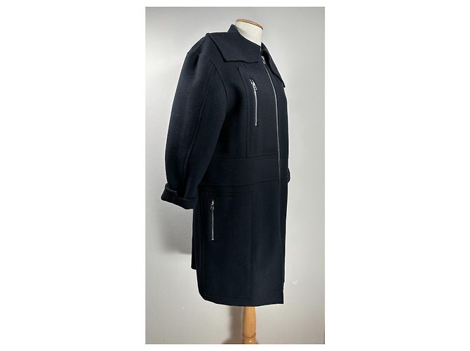 Abrigo oversize negro Mainline Faith Connexion de lana - vista 2