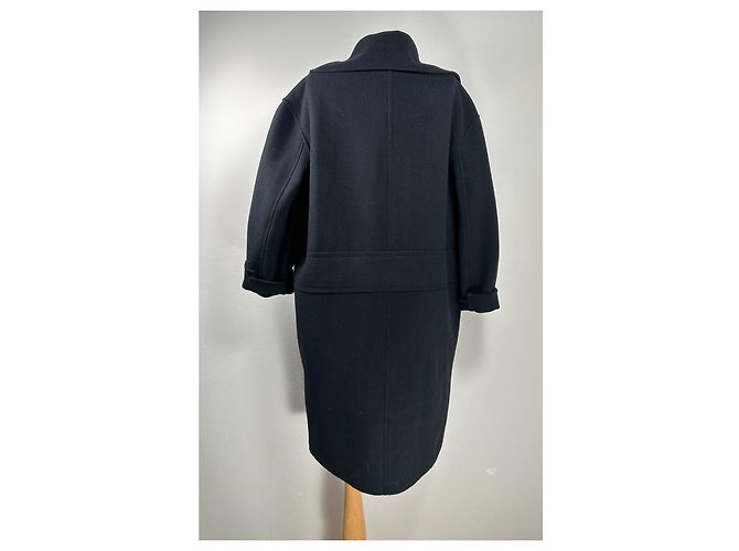 Abrigo oversize negro Mainline Faith Connexion de lana - vista 4