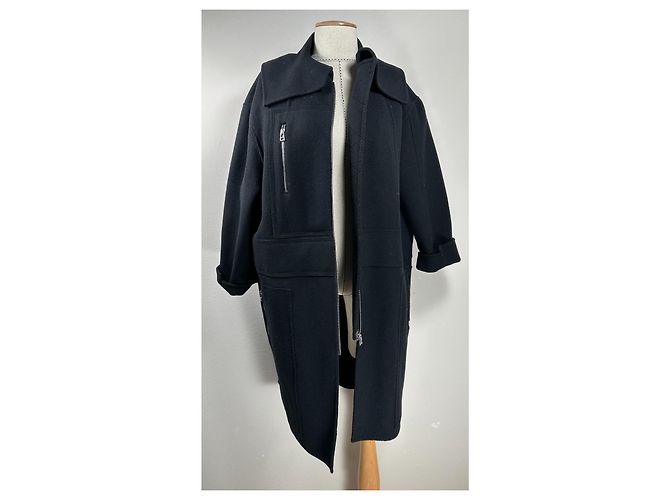 Abrigo oversize negro Mainline Faith Connexion de lana - vista 5