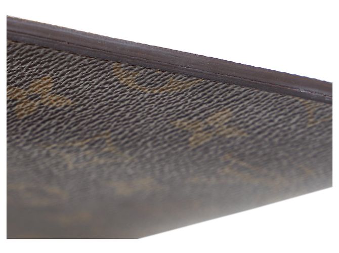 Louis Vuitton Brown Monogram Pochette Pallas Marrone Rosso - vista 10