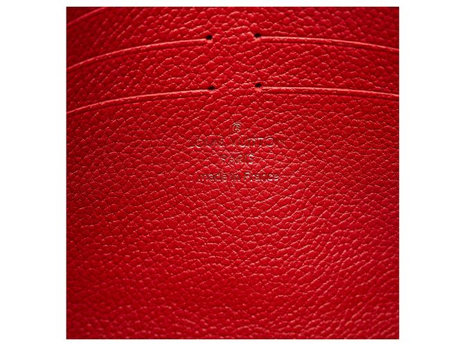 Louis Vuitton Brown Monogram Pochette Pallas Marrone Rosso - vista 6