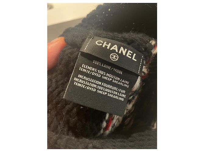 Chanel Hats Black White Red - view 3