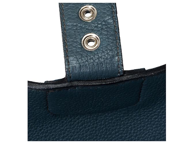 Sac à dépêches Hermès Borsa HERMES Sac a depeches in Pelle Blu - 101492 - vista 8