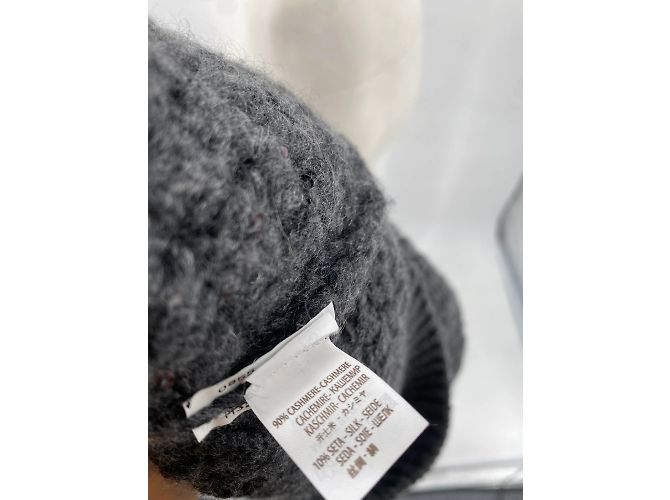 Strickwaren Brunello Cucinelli T.International M Kaschmir Grau - Ansicht 6